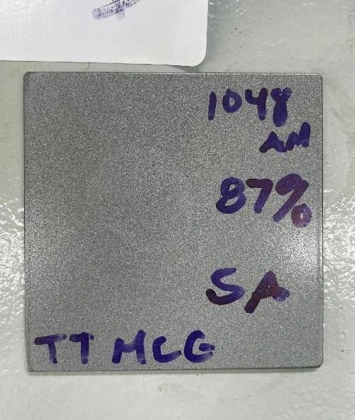 Metal Coat Gloss direct-to-metal after acid exposure