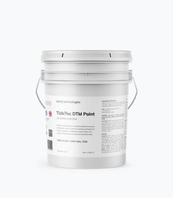 TizbiTec DTM Paint. 5 gal pail